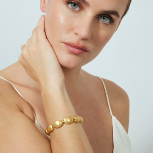 Pulsera Oga acabado oro amarillo 18k