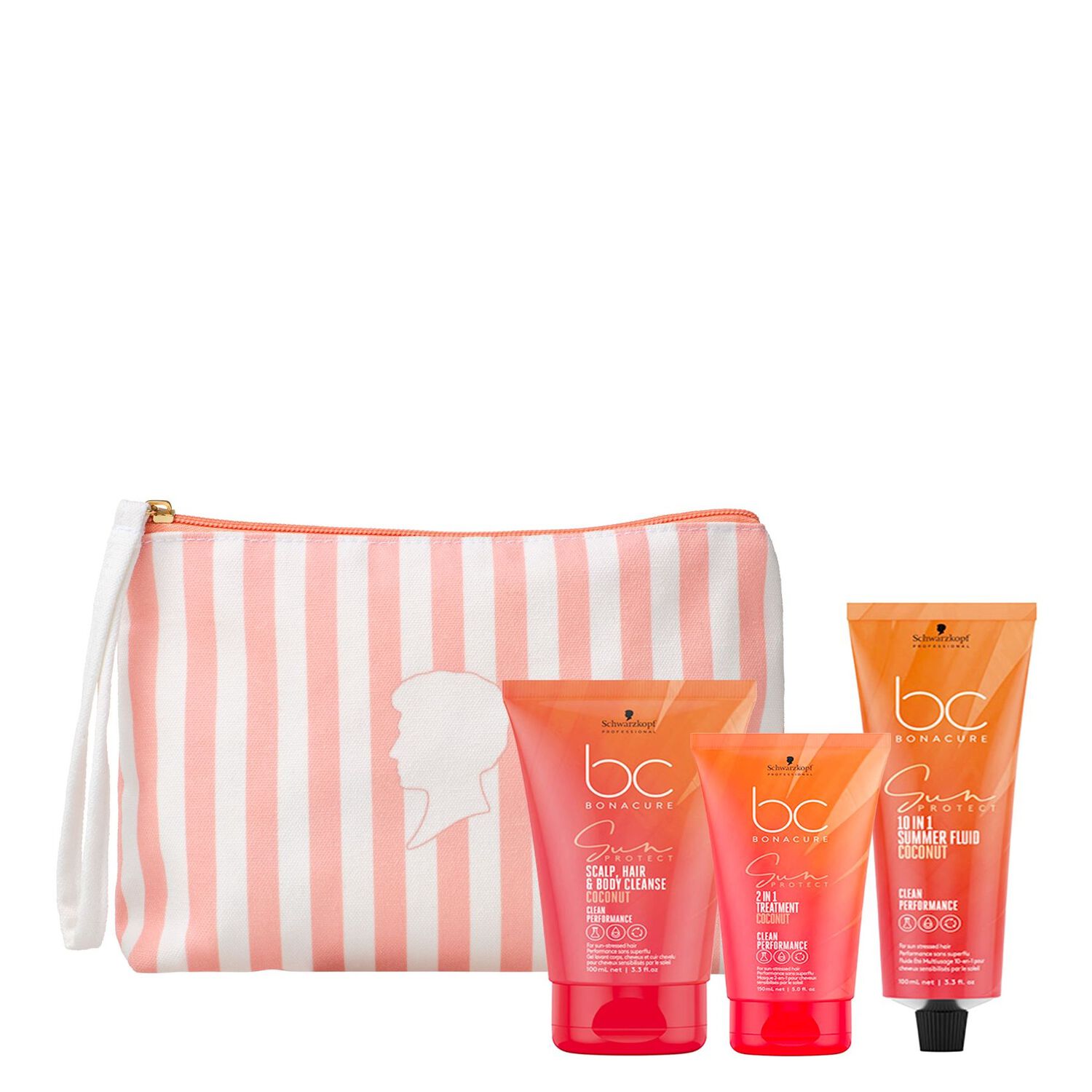 BC Sun Protect - Coffret Gel Lavant 3-en-1 100ml + 2 Produits