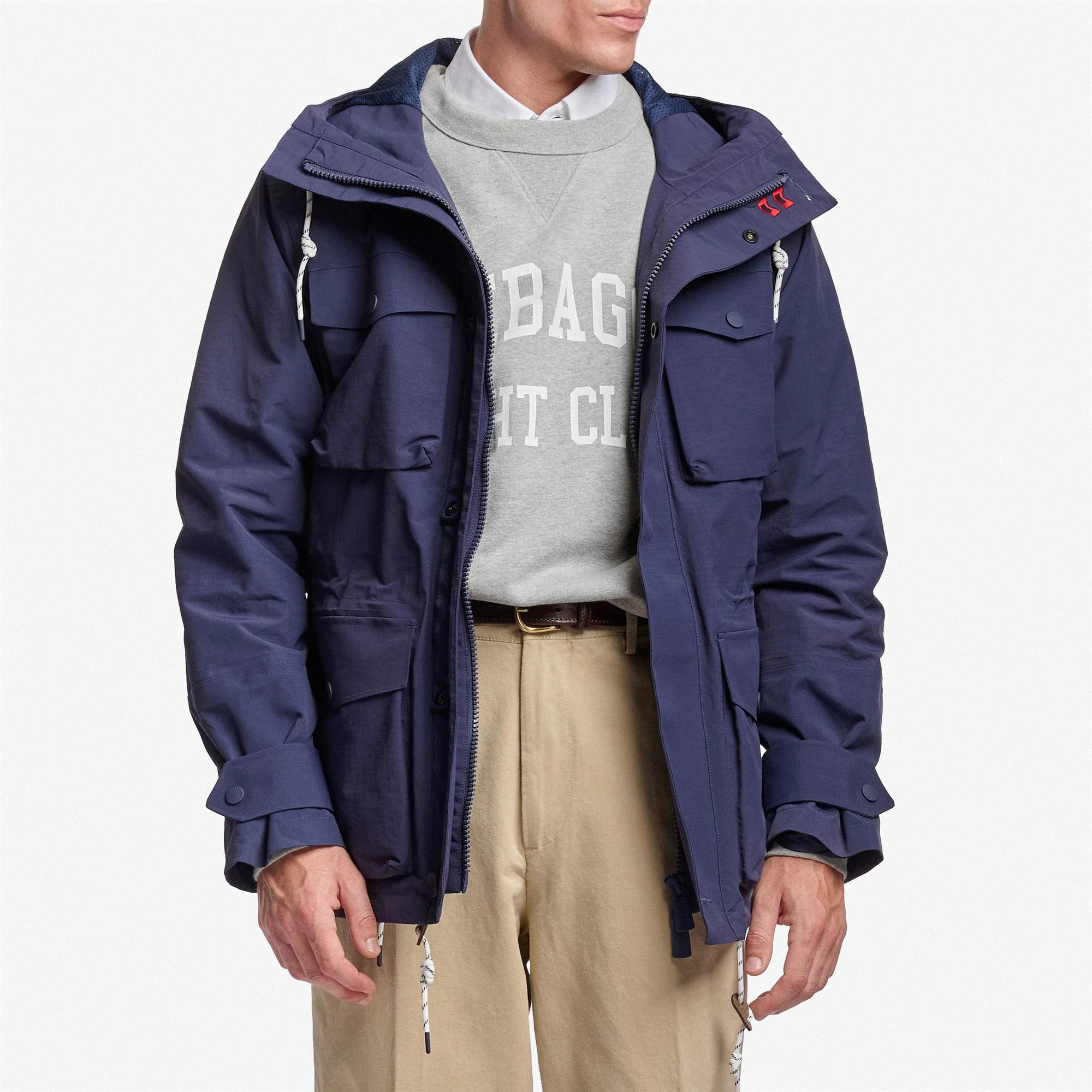 Sebago - Giacche Uomo Donna Blu - Hurricane Diaz
