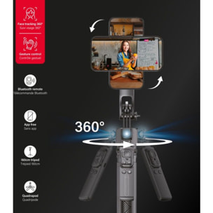 Trépied TNB Influence pro suivi visage 360