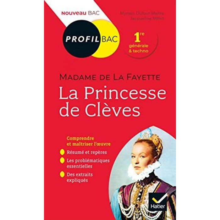 Dufour-Maître, Myriam | Profil - Mme de Lafayette, La Princesse de Clèves: analyse littéraire de l'oeuvre | Livre d'occasion