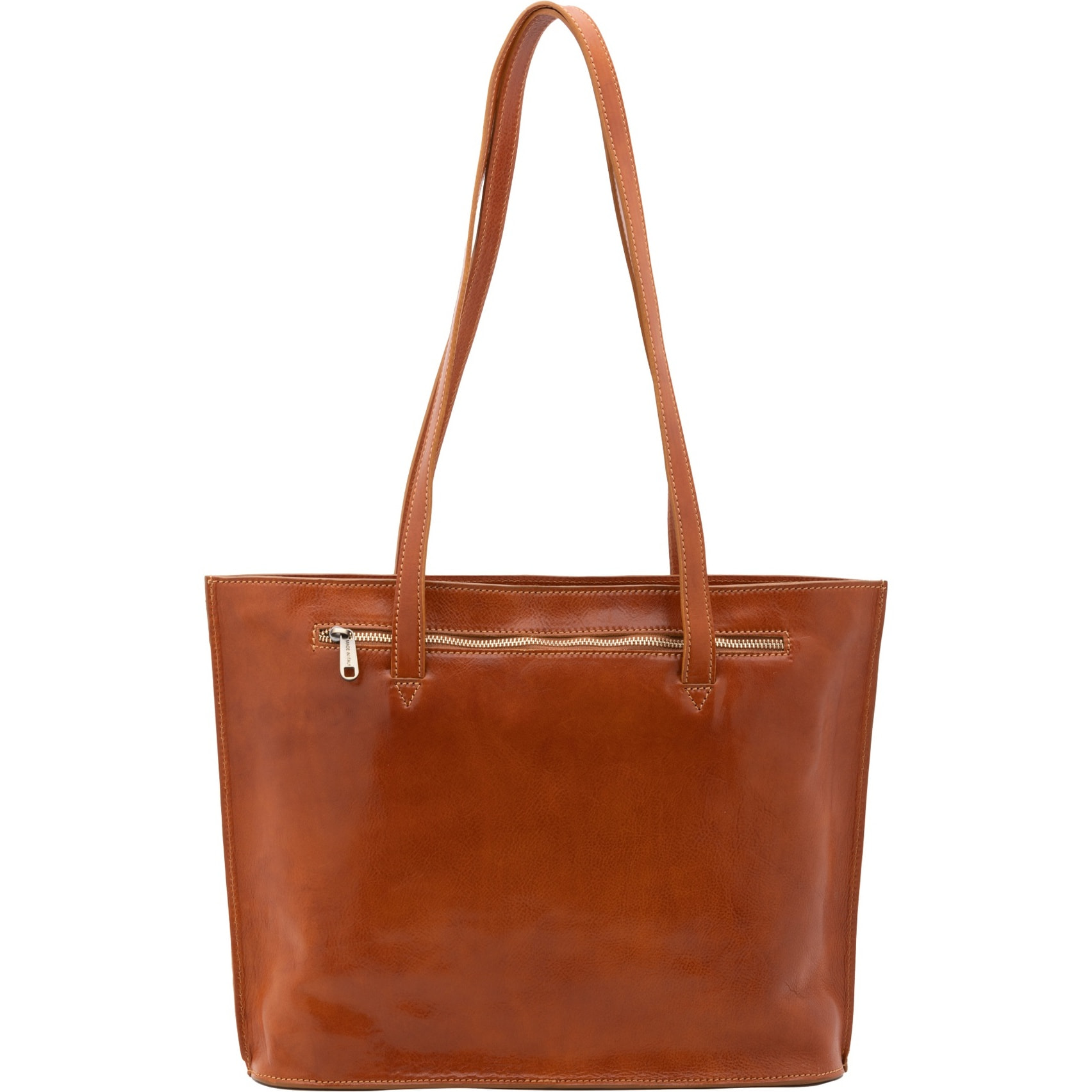 Borsa a spalla da donna - Modello False - 100% pelle - 31.0 x 43.0 x 10.0 cm