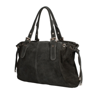 Borsa a mano da donna Made in Italy - Modello Celeste Plus - 100% pelle - 20.0 x 28.5 x 41.0 cm