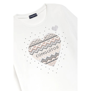 Conguitos - T-shirt a maniche corte casual stampata