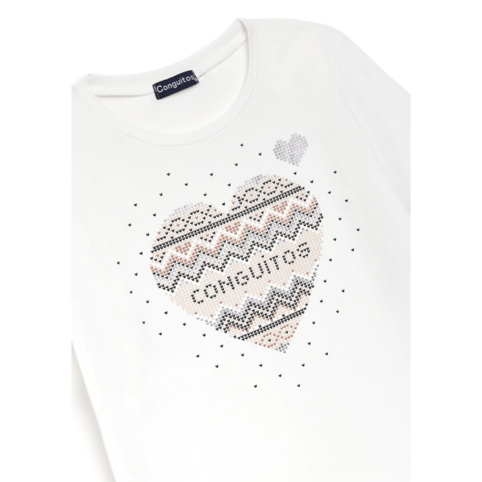 Conguitos - T-shirt a maniche corte casual stampata