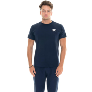 T-shirt uomo maniche corte piccolo logo