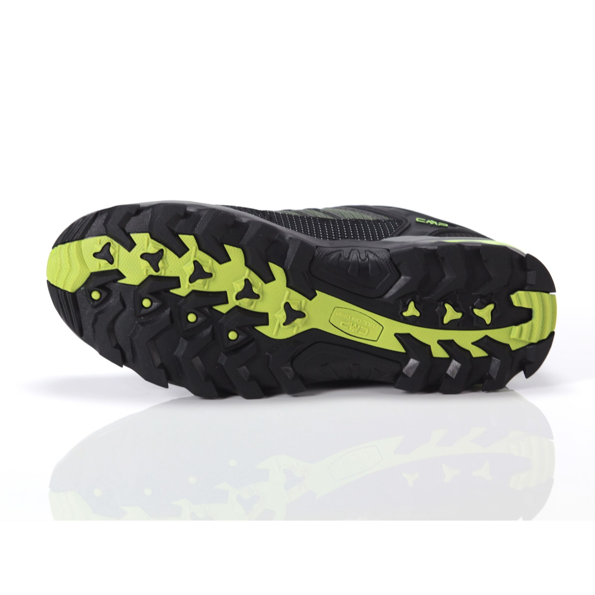 Sneakers CMP Rigel Low Trekking Wp Jungle Yellow Fluo Verde