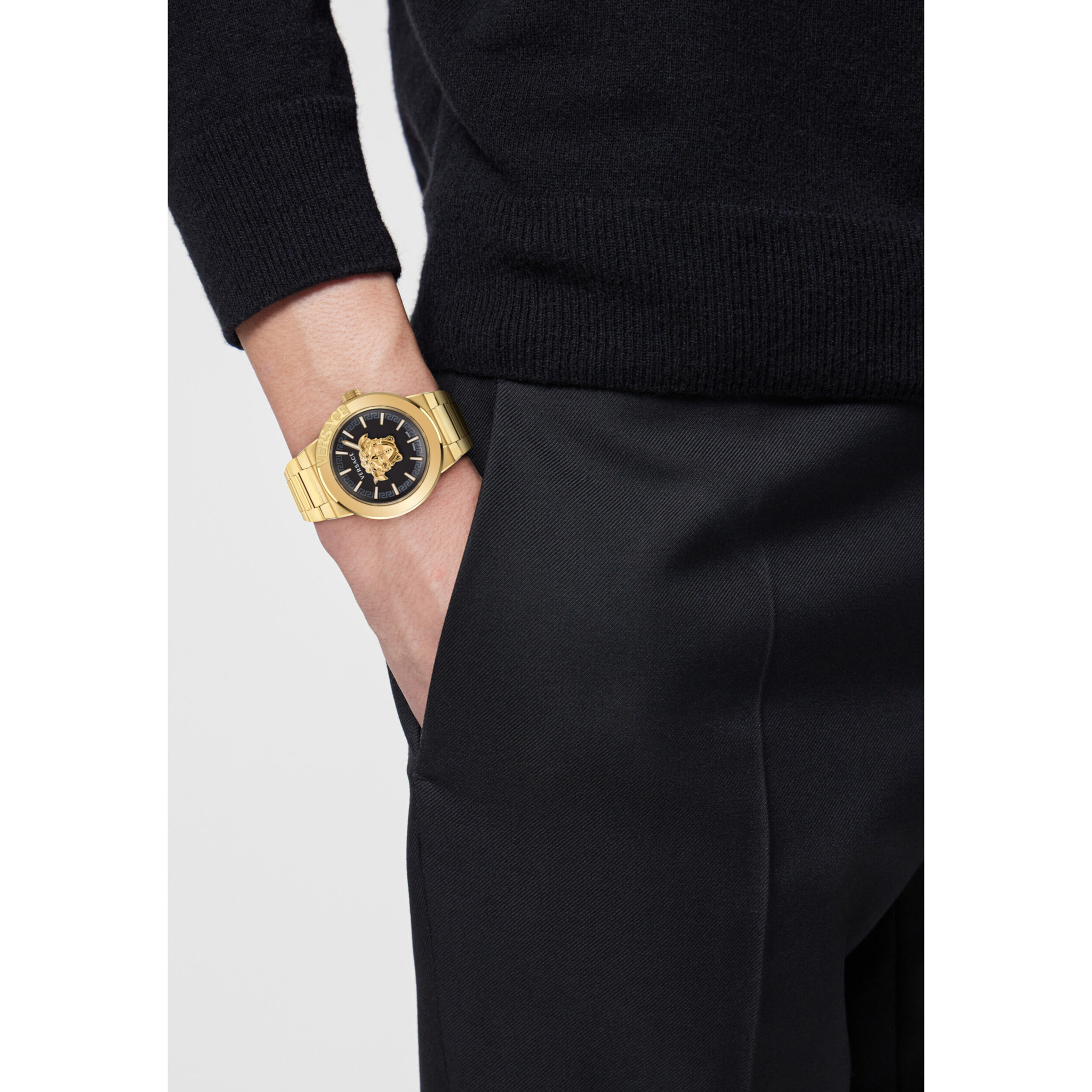 Versace Reloj Analógico De Cuarzo. Medusa Infinite Gent