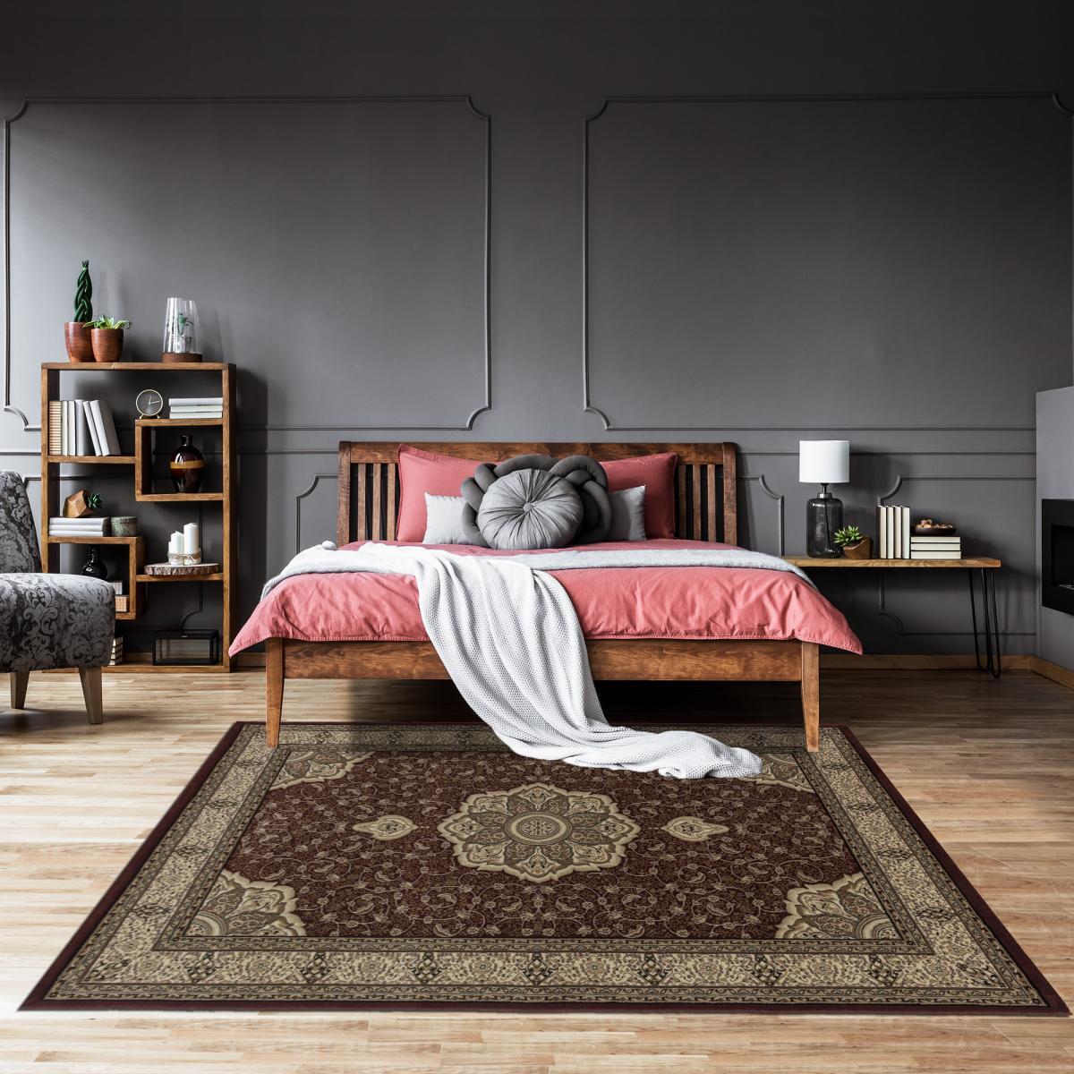 Tapis orient tissé motif traditionnel FAPO