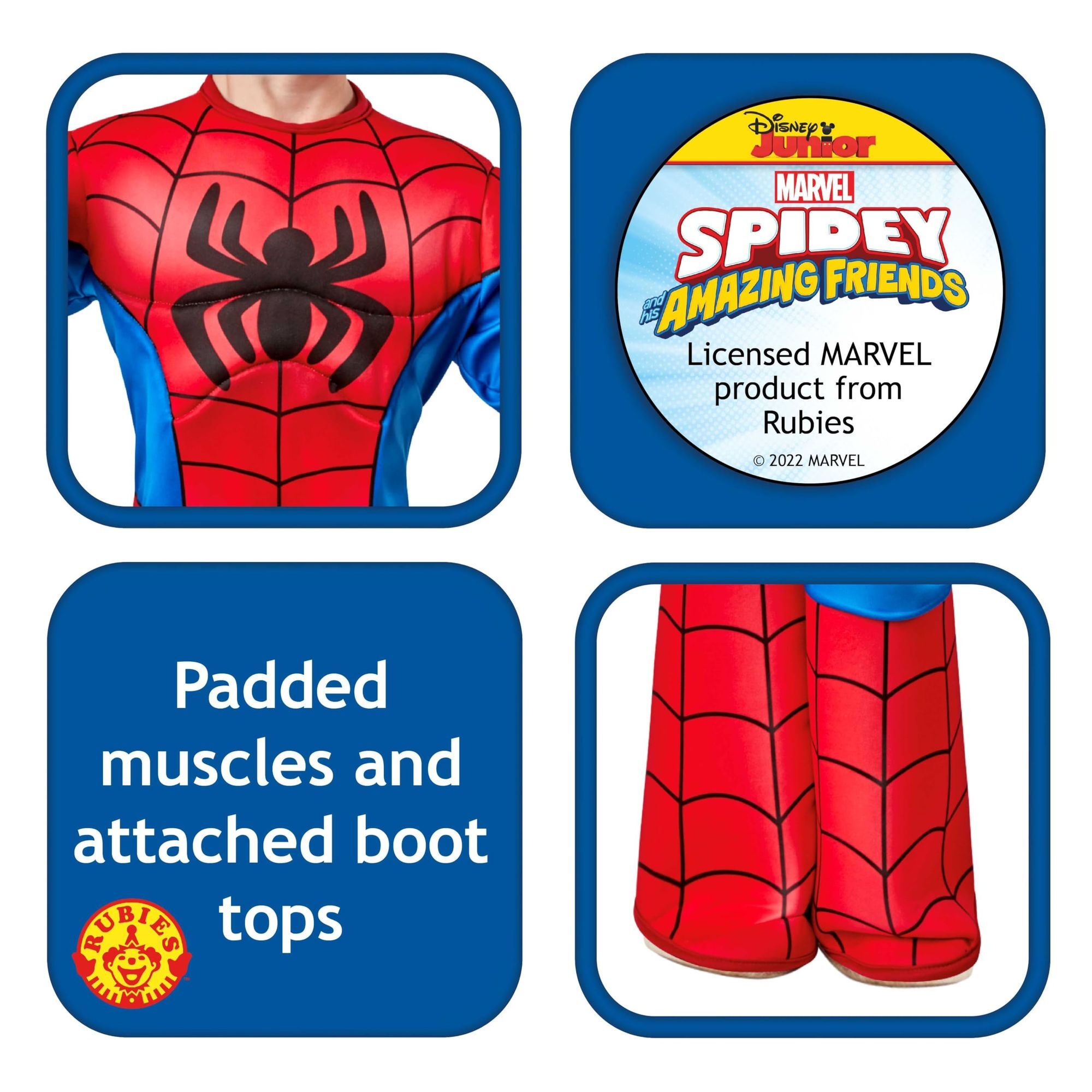 DISFRAZ SPIDEY MARVEL 2-3 AÑOS