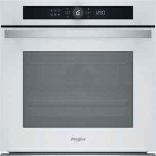 Four encastrable WHIRLPOOL WOI4S8PM1SWAF - Pyrolyse - Chaleur pulsée - Porte froide - Rails télescopiques