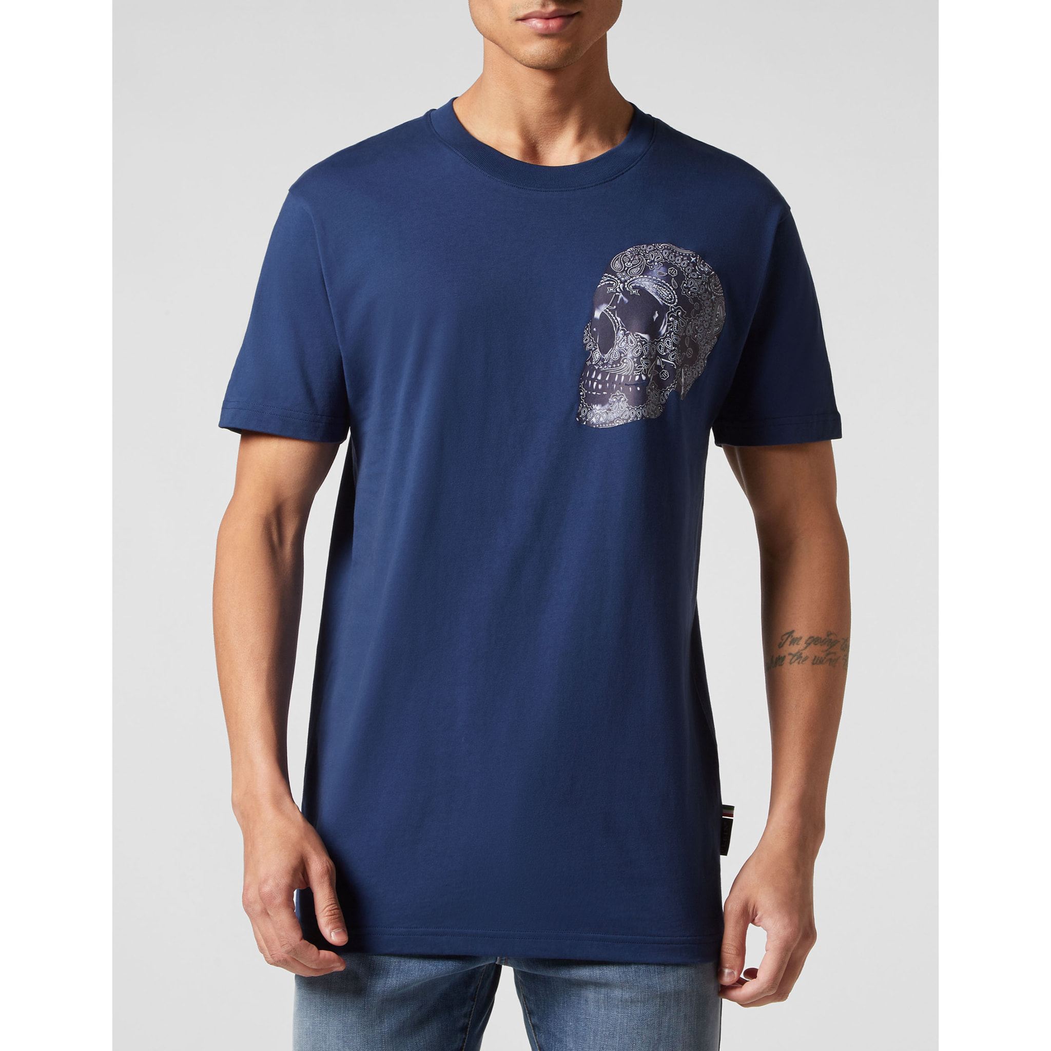 PHILIPP PLEIN Camiseta Cuello Redondo PAISLEY
