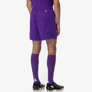 Kappa - Pantaloni Corti Uomo Viola - Kombat Ryder Fiorentina