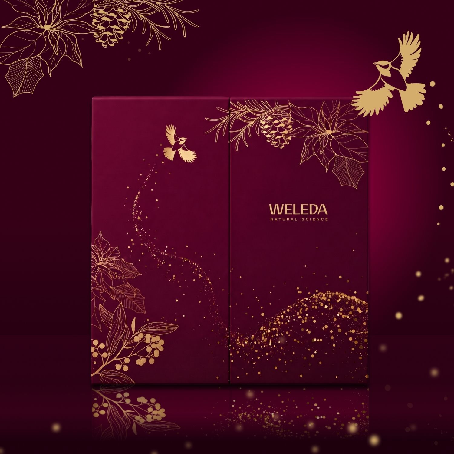 WELEDA - CALENDRIER DE L'AVENT 2026 (11 produits originaux, 2 formats voyage et 11 mini-formats) - Valeur 133€
