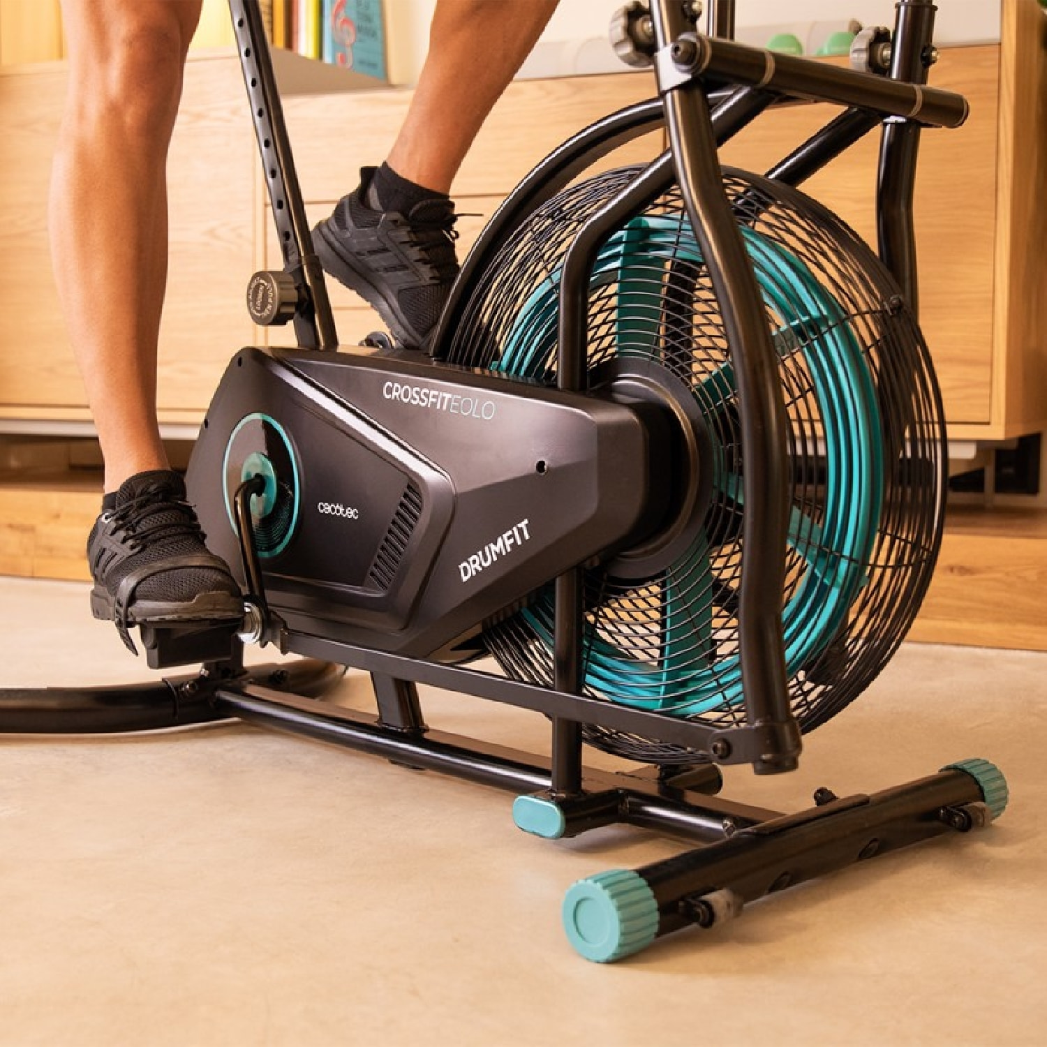 Cecotec Bicicleta de aire Drumfit CrossFit 2000 Eolo