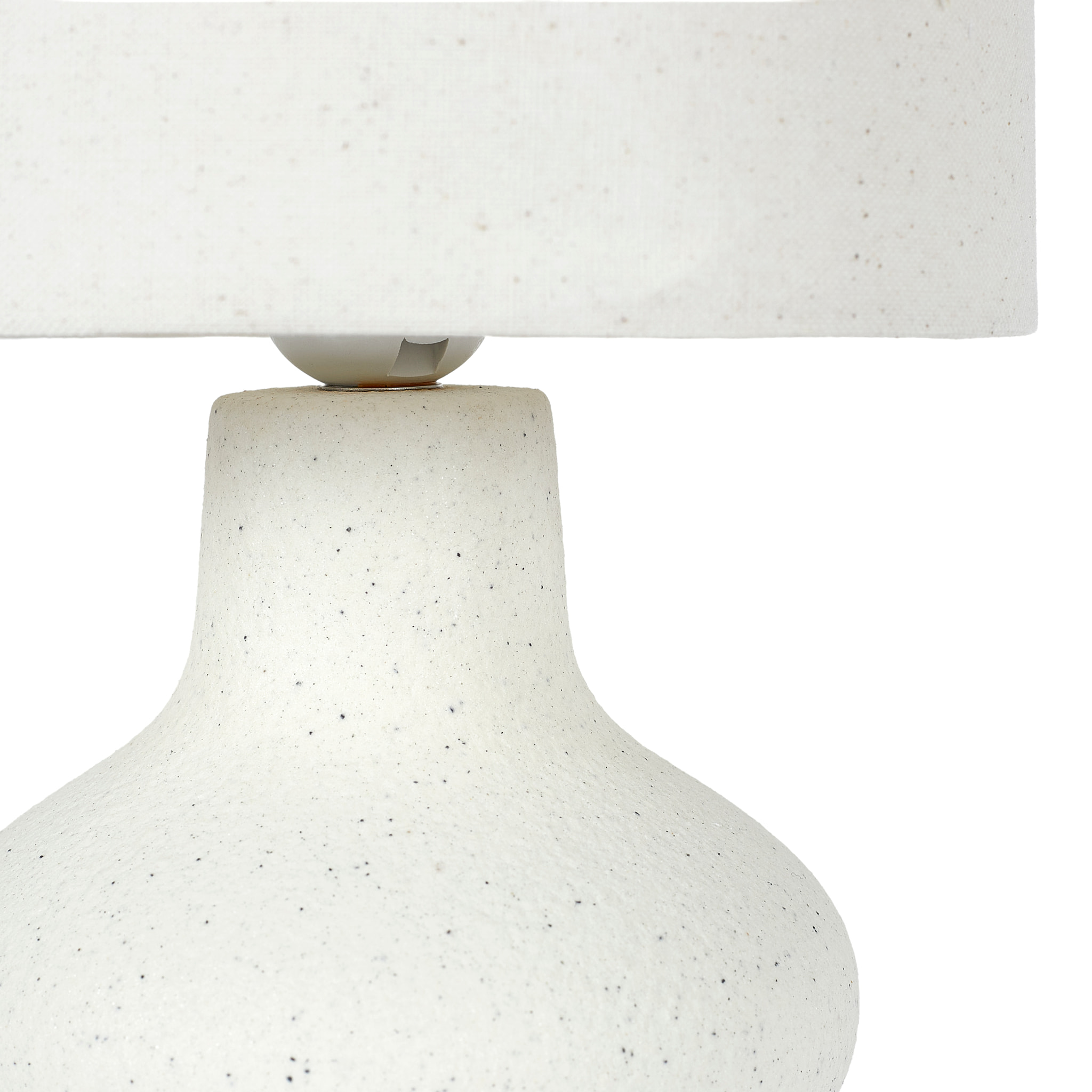 Lampe Ceramique Creme H50cm