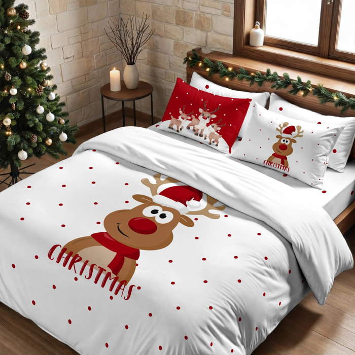 Housse de couette avec clics 100% coton Laponia 21