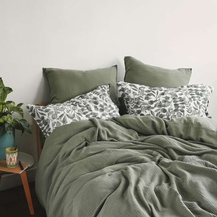 Housse de couette en gaze de coton, SIMPLEMENT GAUFRÉ