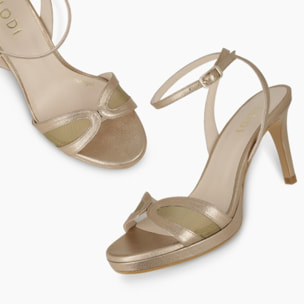 SANDALIAS COBRE LEVENT