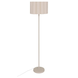 Lampadaire droit secteur Rona beige H150cm