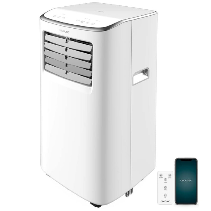 Cecotec Climatiseur portatif ForceClima 7500 Soundless Connected