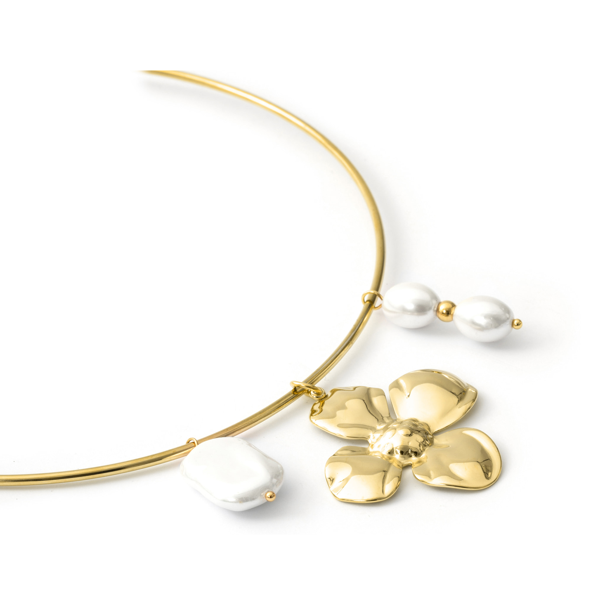 Collar Kuadoc acabado oro amarillo 18k