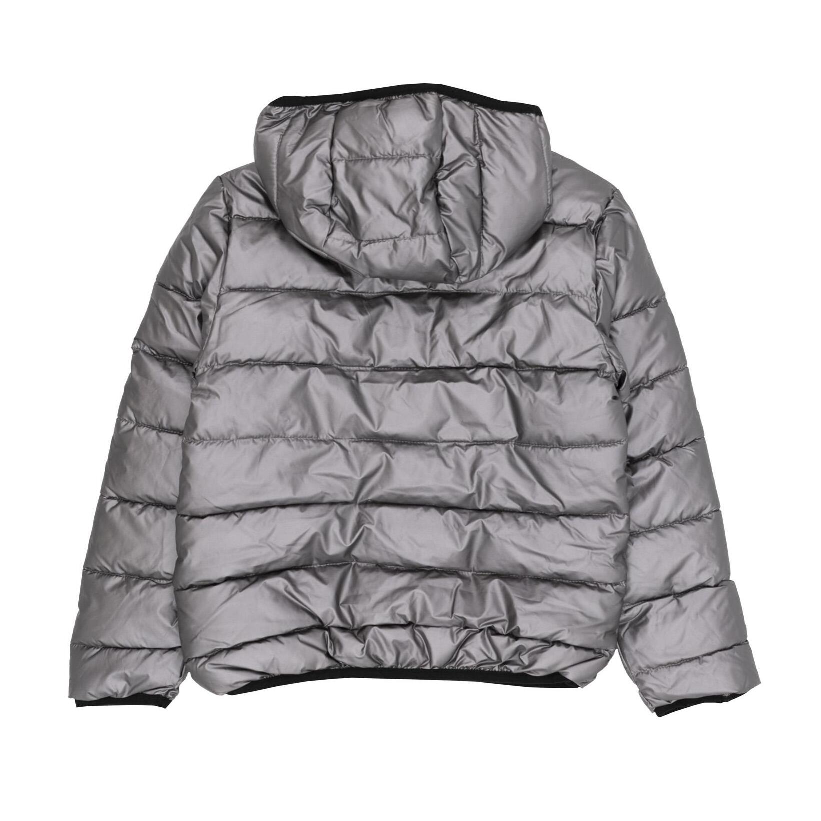 Plumífero con capucha Leone para niña Negro