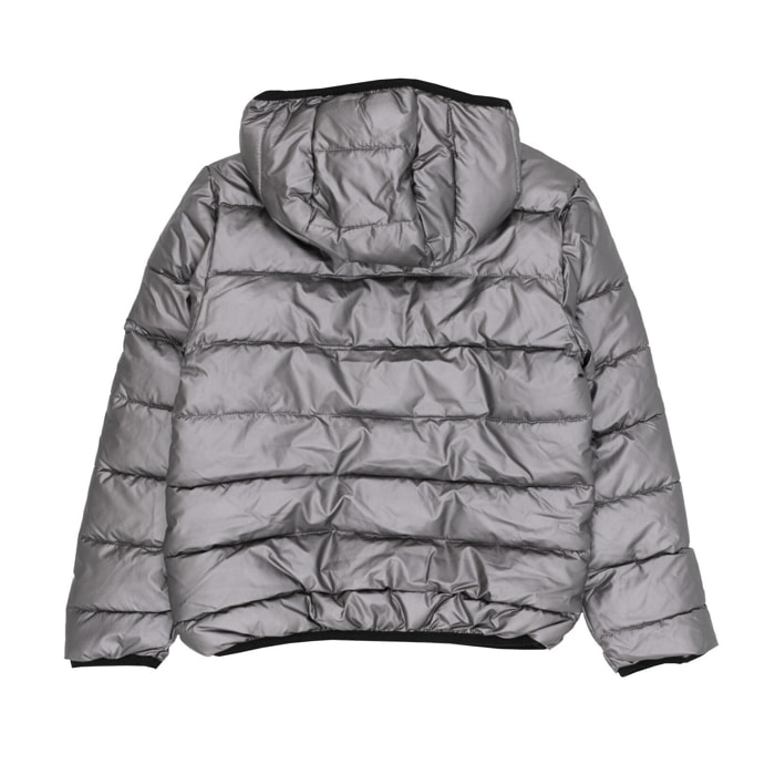 Plumífero con capucha Leone para niña Negro