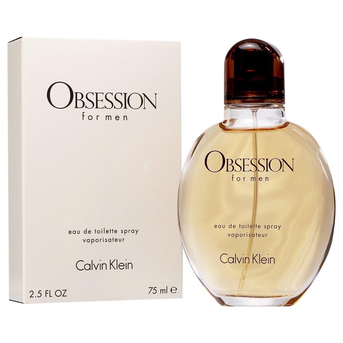 Calvin Klein Obsession Men Eau De Toilette 75Ml Vapo