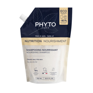 Nutrition - Shampooing Nourrissant Cheveux Secs, Très Secs