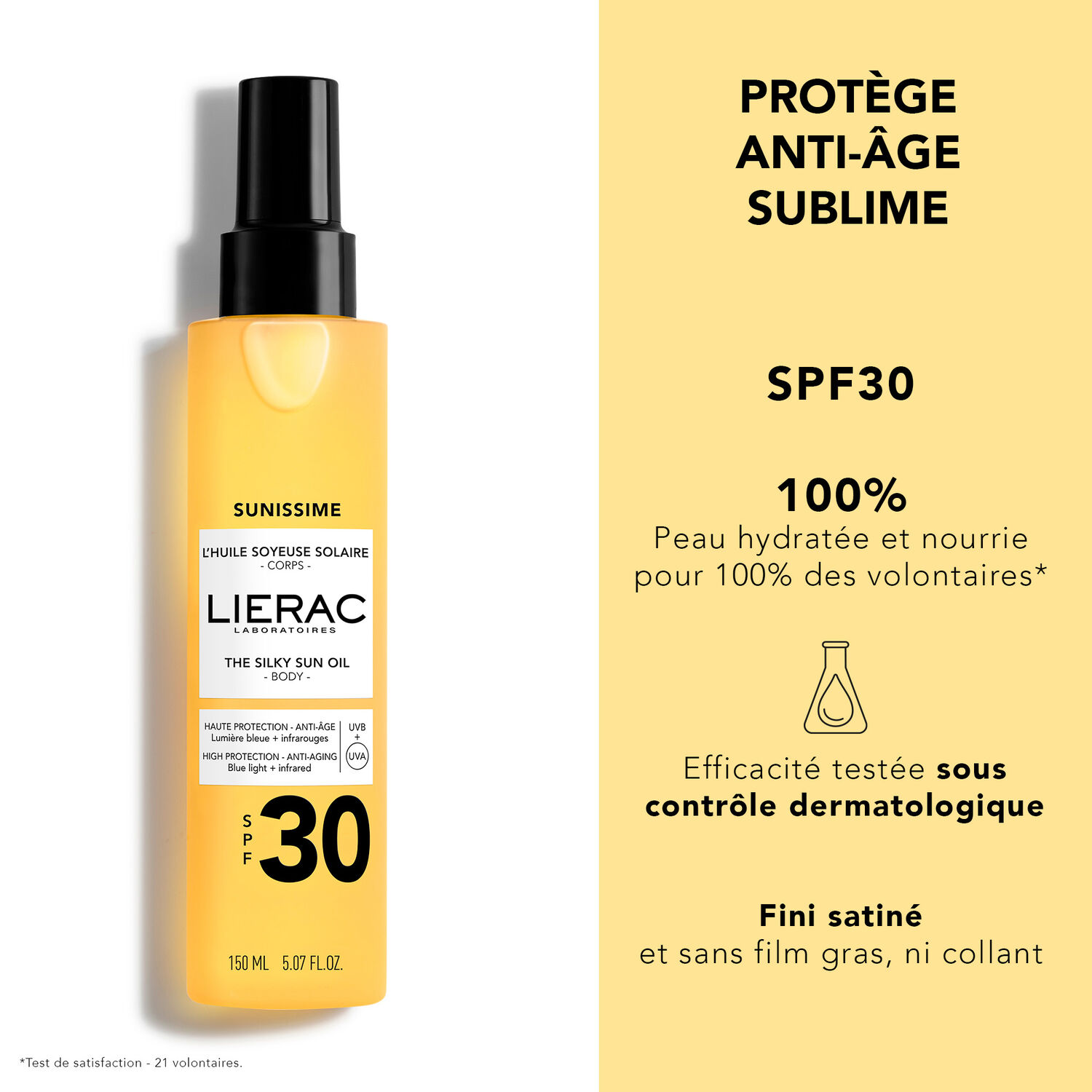 Sunissime - L'huile Soyeuse Solaire SPF30 150 ml