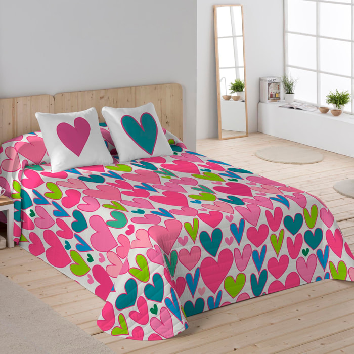 Icehome - Colcha Bouti Estampada - 100% Algodón - 70 gr/m² - Foraning