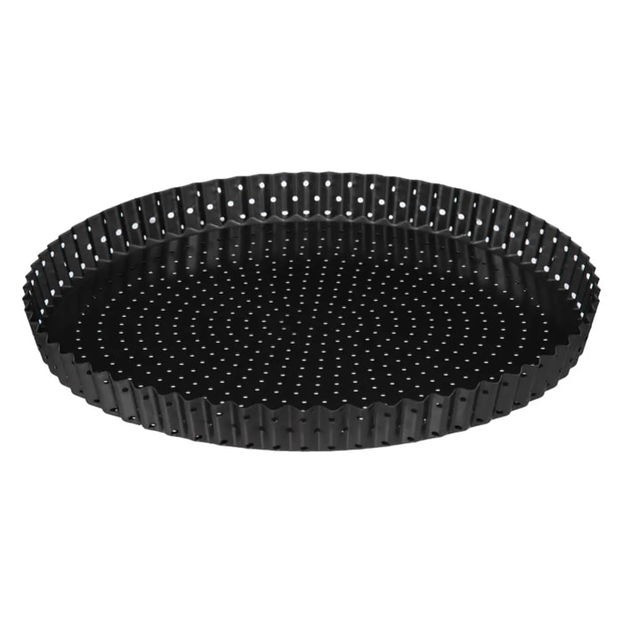 Plat à tarte perforé fond amovible 32cm