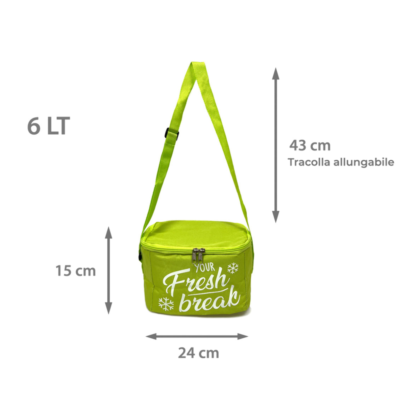 Borsa Termica Mare Spiaggia Fresh Break 6L