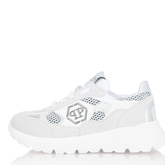 PHILIPP PLEIN Suede Low-Top Sneakers