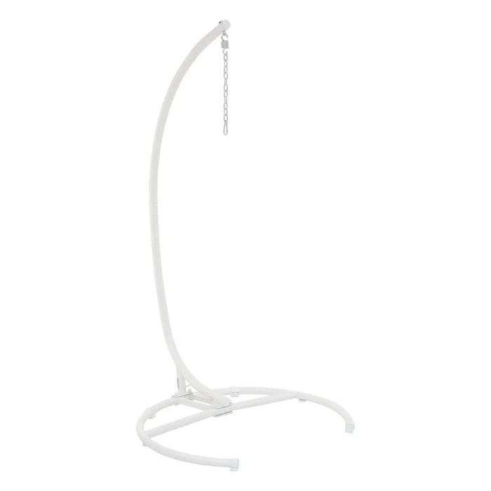 Pied pour chaise suspendue "Panao" blanc