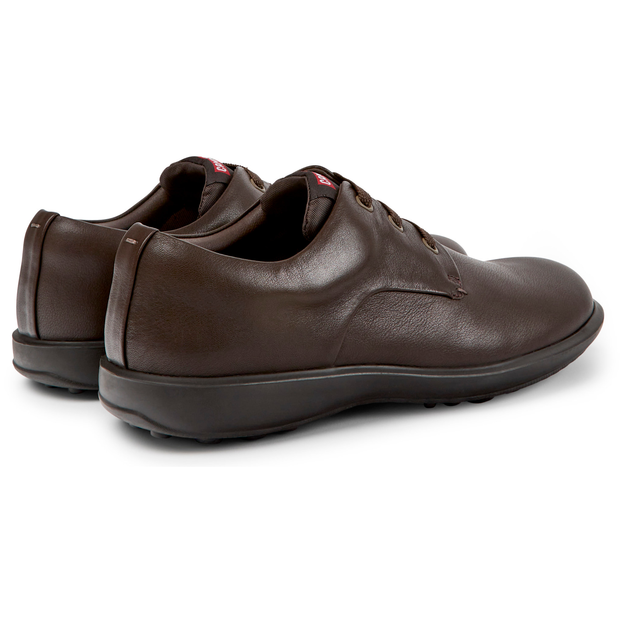 Zapatos de cordones - CAMPER Atom Work - Marron - Cuero liso