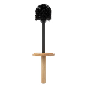 Brosse WC "Léa" noir effet marbre