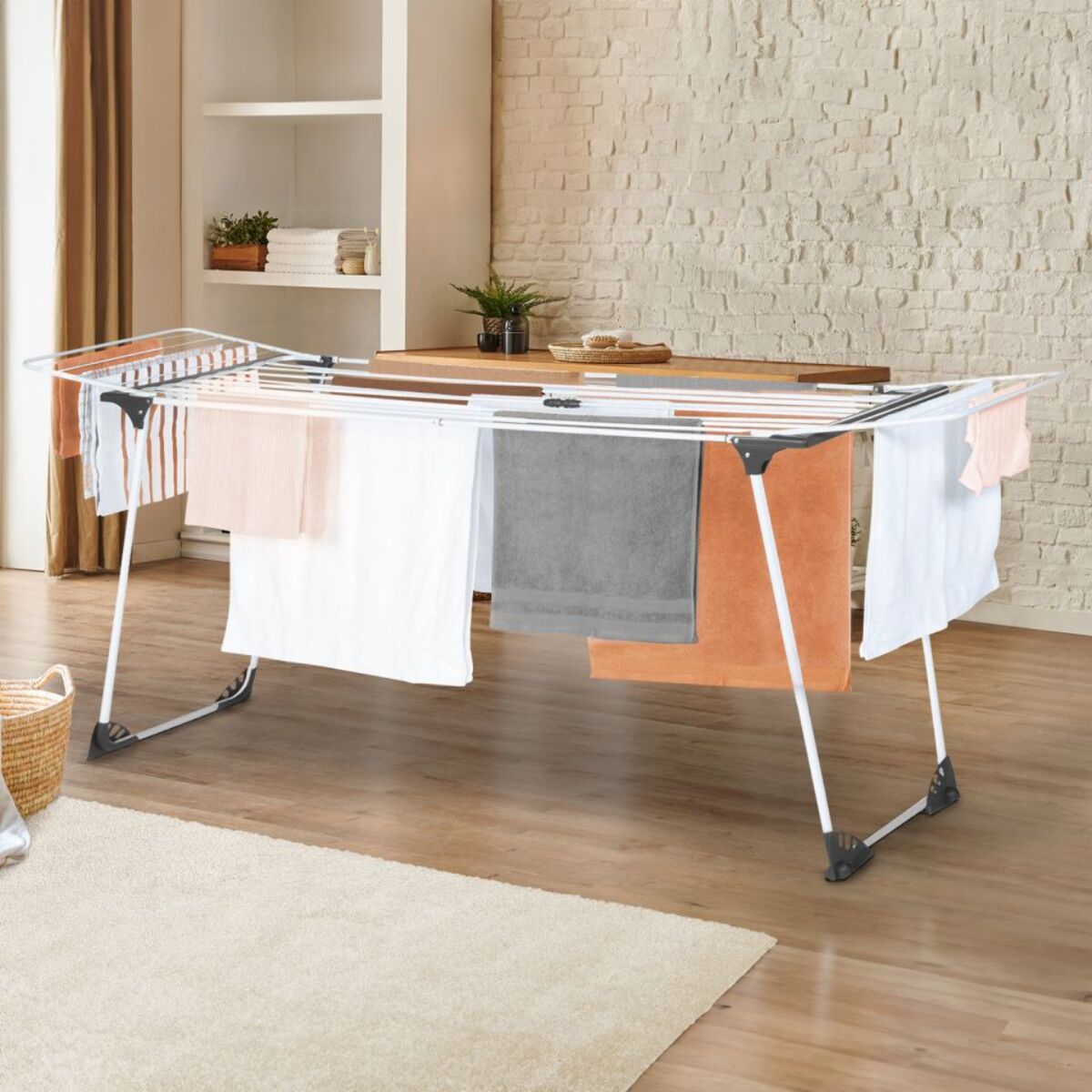 Etendoir a linge Ultimate gris - 22m d'étendage
