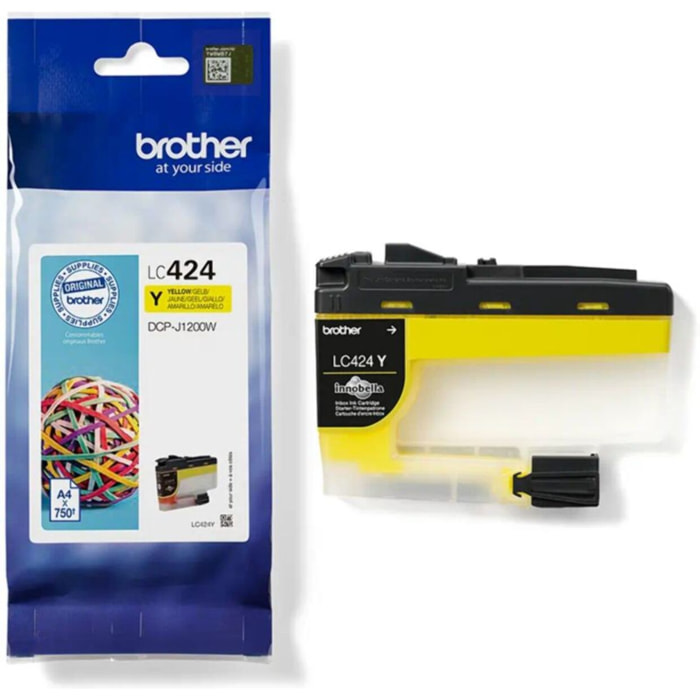 Cartouche d'encre BROTHER Jaune LC424