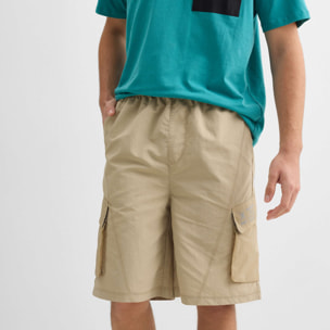 Bermuda MUNICH Trek streetwear de nylon camel