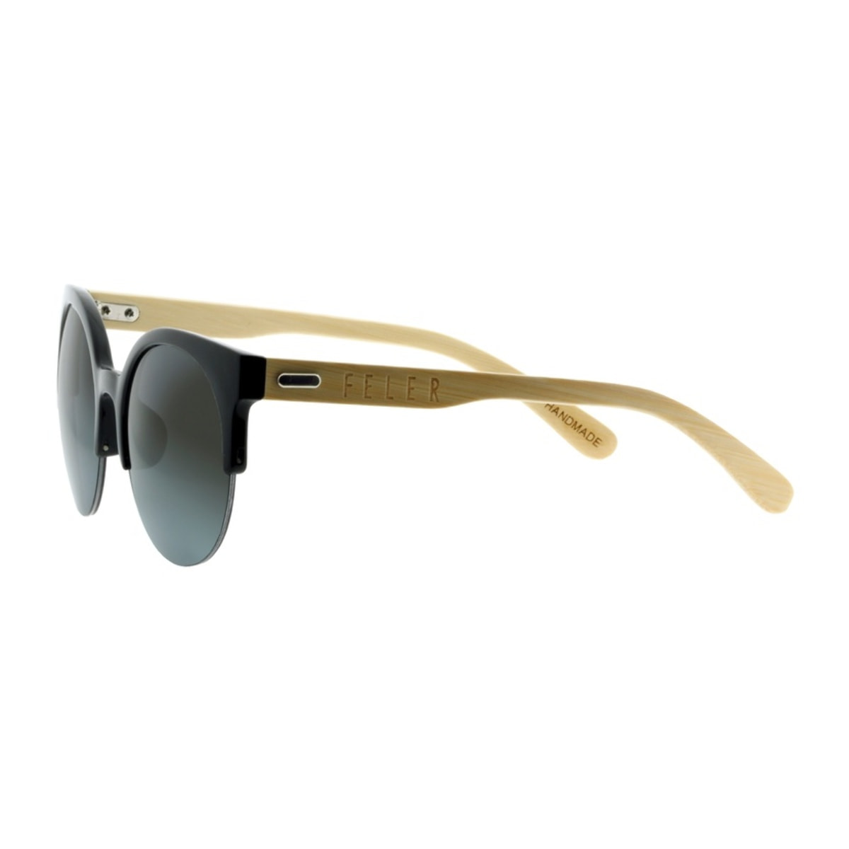 Gafas de Sol Feler 1035-1 - BLACK de Madera Unisex 52 mm