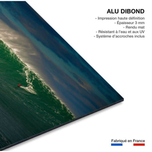 Tableau surf belharra vague géante Tableau alu Dibond