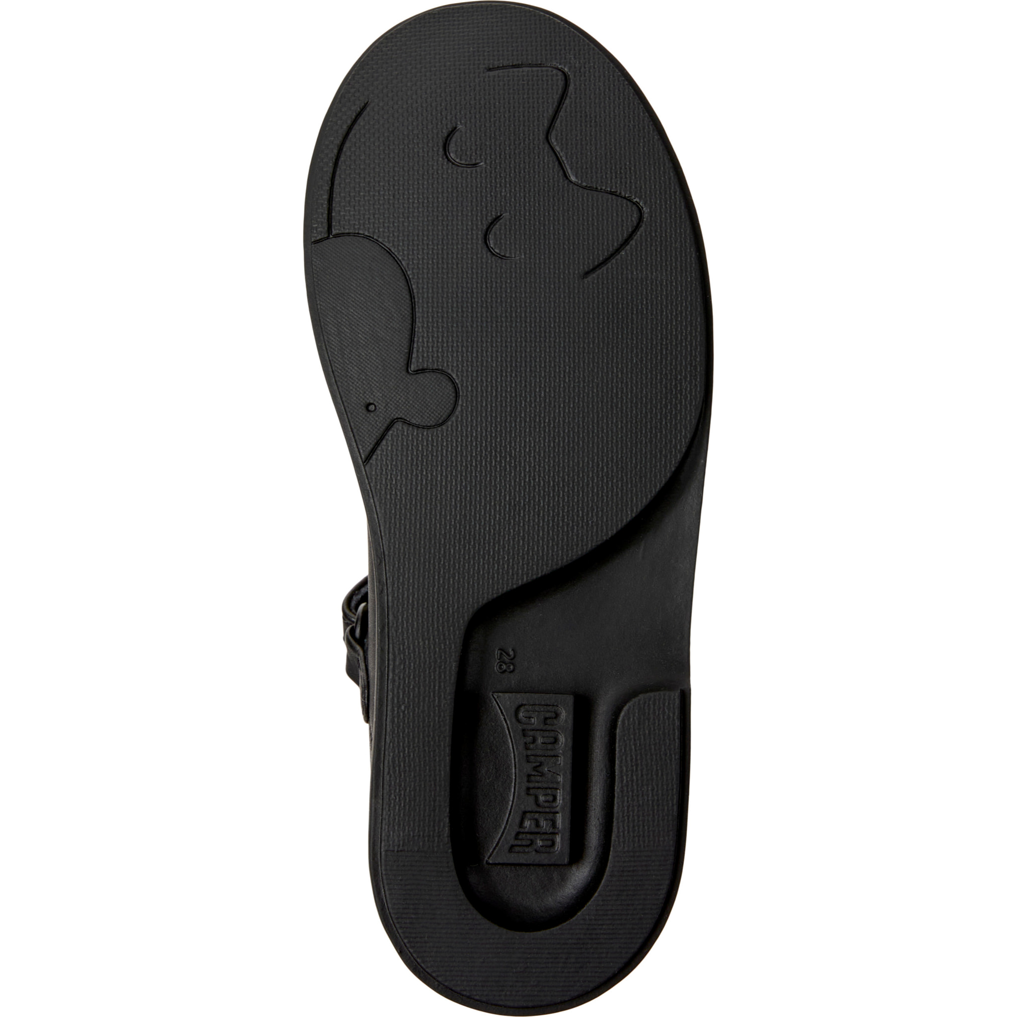 Bailarinas - CAMPER Duet - Negro - Cuero liso