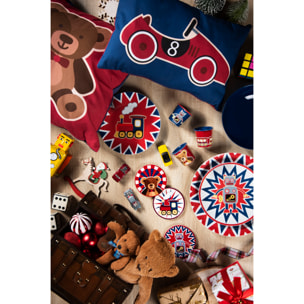 Servizio piatti 12 pezzi Excelsa - Vintage Toys, porcellana e ceramica multicolore