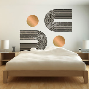 Papier peint intissé pré-encollé fresques géantes - ARCHES ABSTRAITES AZTEC