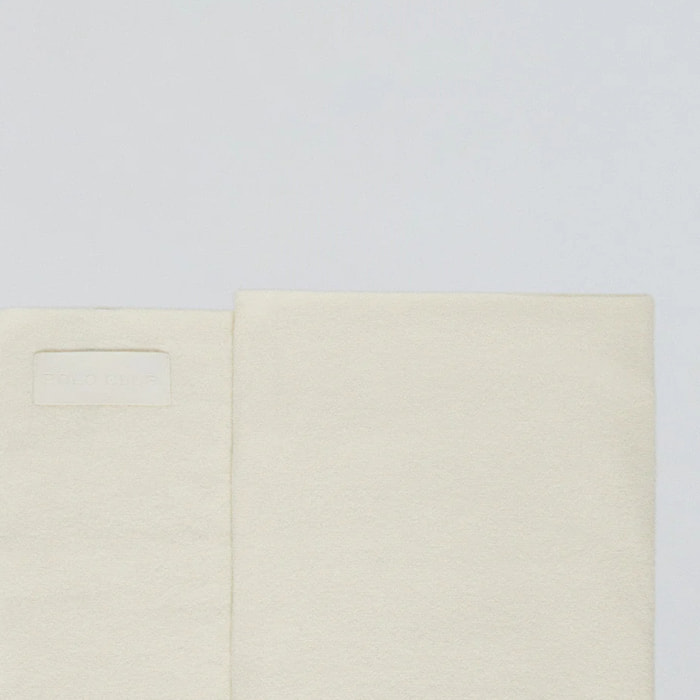 Bufanda Sina beige con detalles Polo Club