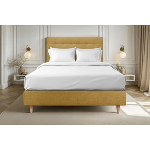 Tete de lit Capitonnée Tissu - Rembourrée A poser