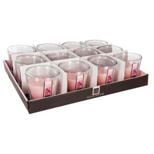 Bougie parfumée rose 90g