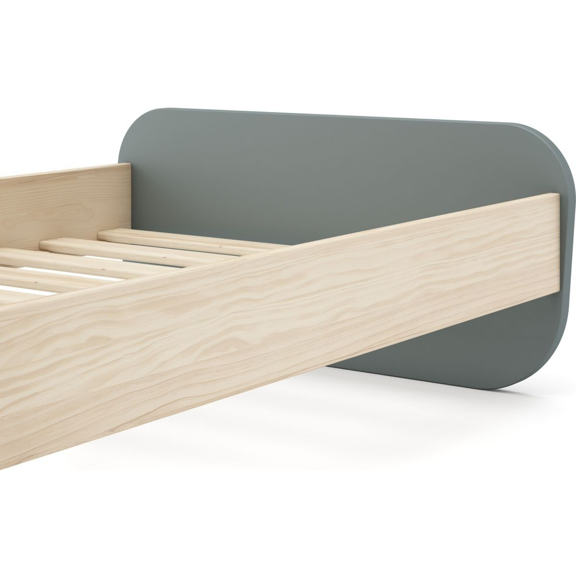 Lit enfant avec tête de lit en bois - ELISE